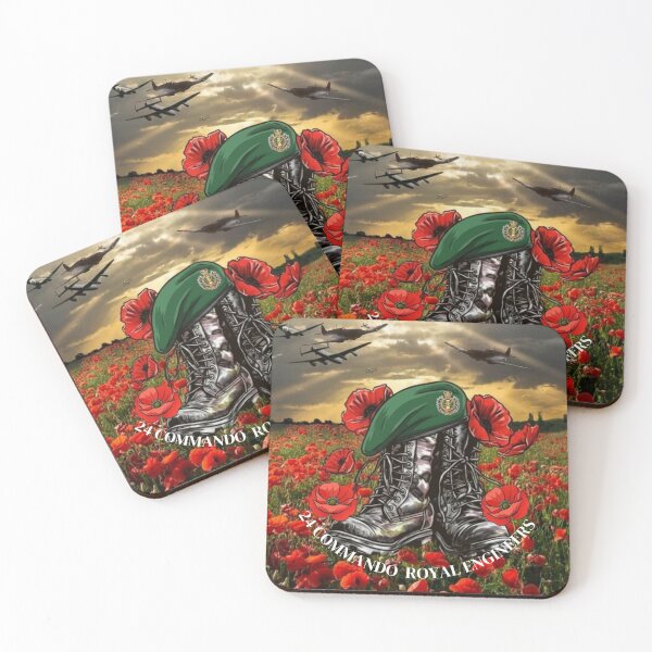 Item preview, 24 Commando Royal Engineers Beret on Boots Remembrance designed and sold by Bootneckstore.