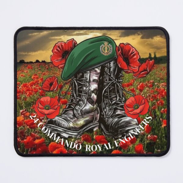 Item preview, 24 Commando Royal Engineers Beret on Boots Remembrance designed and sold by Bootneckstore.