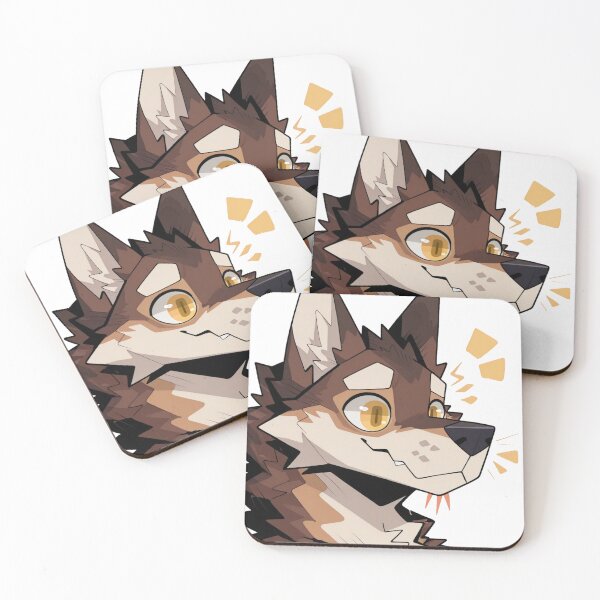 Item preview, Confused Good Boy Brown Wolf Furry designed and sold by KaMow.