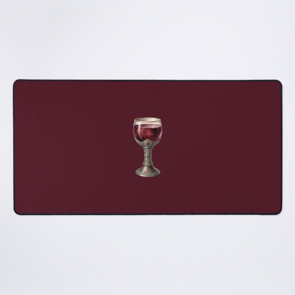 Item preview, Ornate Silver Goblet Red Wine Medieval designed and sold by Nat20Arts.