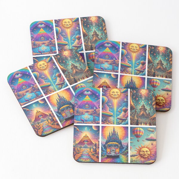 Item preview, psychedelic wonderland designed and sold by TheWeirdness.