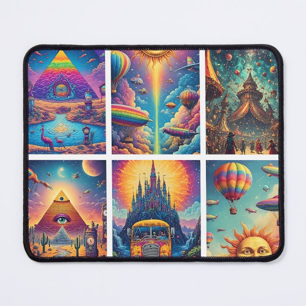 Item preview, psychedelic wonderland designed and sold by TheWeirdness.
