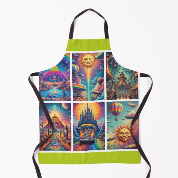 Item preview, psychedelic wonderland designed and sold by TheWeirdness.