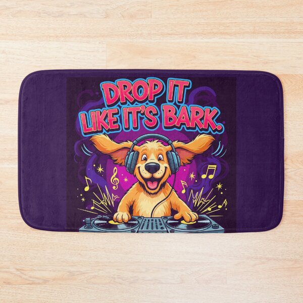 Item preview, Drop It Like It’s Bark DJ Puppy designed and sold by SillyPawsStudio.
