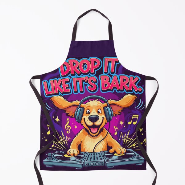 Item preview, Drop It Like It’s Bark DJ Puppy designed and sold by SillyPawsStudio.