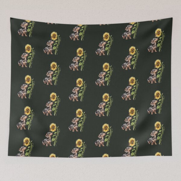 Item preview, Forever In My Heart Dachshund Sunflower Memorial Pet Loss Sympathy Gift designed and sold by tamdevo1.