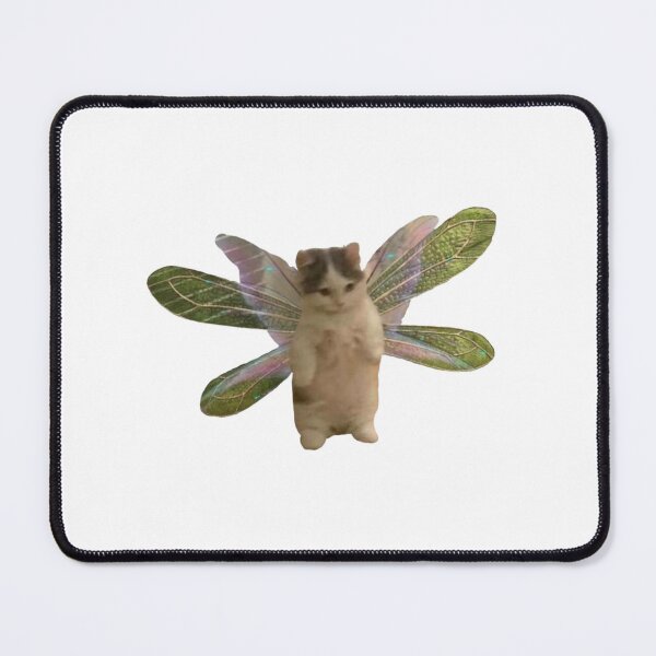 Item preview, fairy cat funny cat meme designed and sold by mikrocosmox.