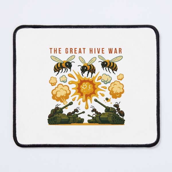 Item preview, Bee vs Ant Sky Ground Battle designed and sold by WorkXPlay.