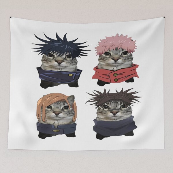 Item preview, Domain Expansion Meow designed and sold by Rozenta.