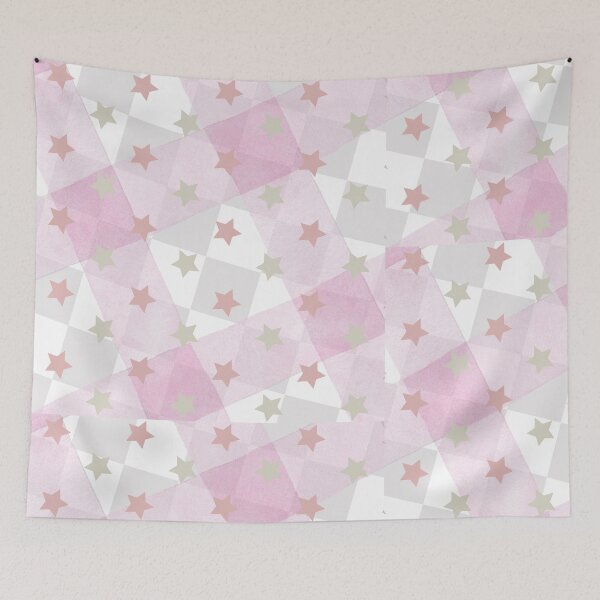 Item preview, Pastel Star Pattern Minimal Aesthetic Design designed and sold by reanacreations.