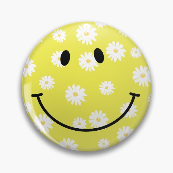 Item preview, Retro Daisy Smile face designed and sold by PMSNshop.