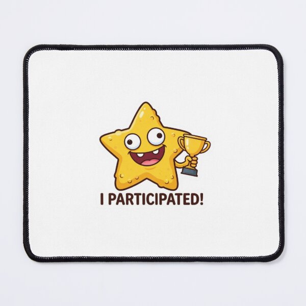 Item preview, Cute Star Holding Trophy Participation Sticker designed and sold by bhaveshsticker.