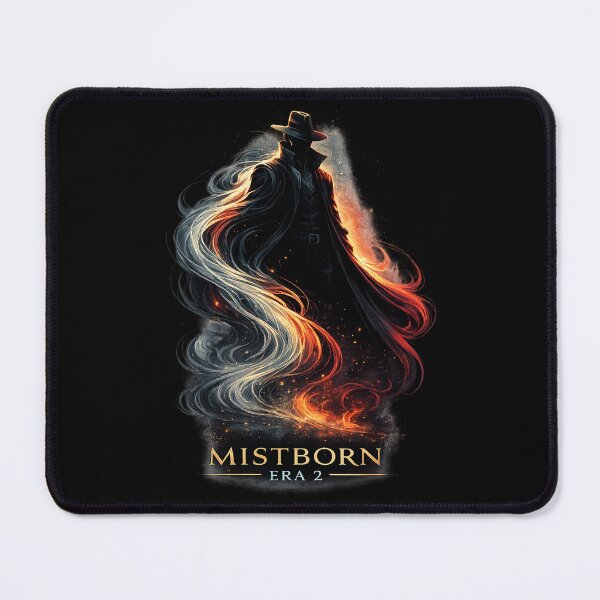 Item preview, Mistborn Era 2 Minimalist Gunslinger – Stylized Mist Cloak Design designed and sold by DogLord.