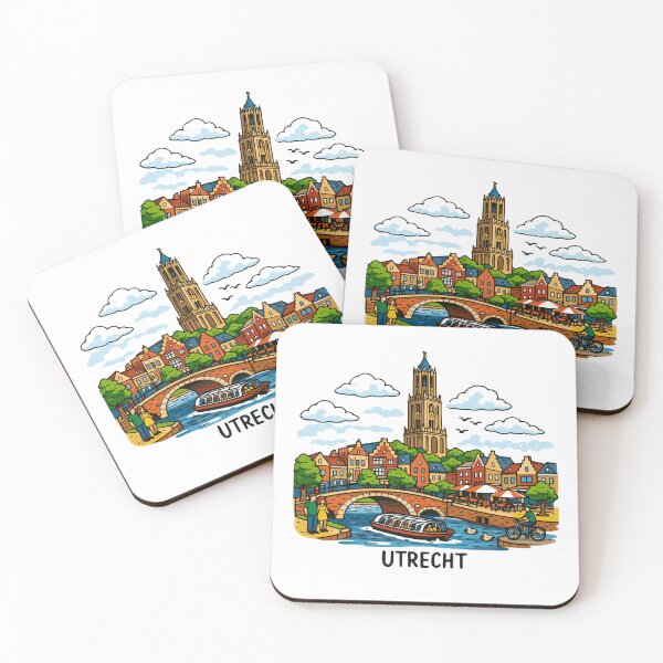 Item preview, Utrecht Netherlands Canal City Landmark designed and sold by JackCurtis1991.