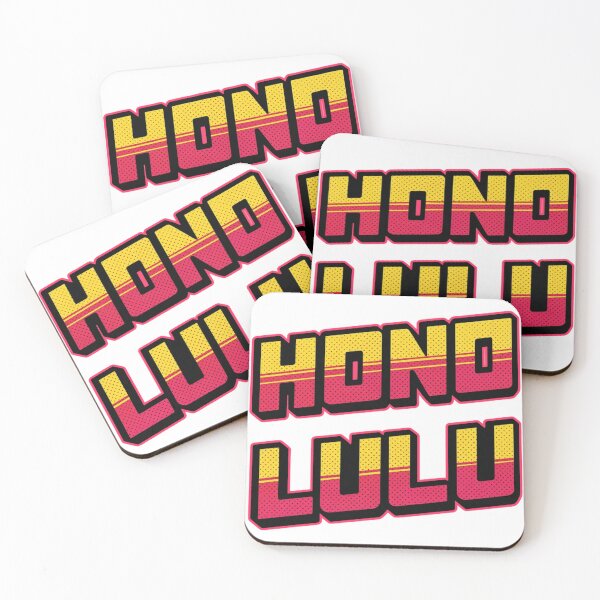 Item preview, Honolulu Hawaii Pop Art designed and sold by RDproject.