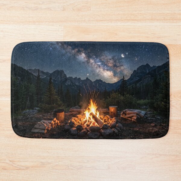 Item preview, A campfire under a starry sky. designed and sold by Malisa345.