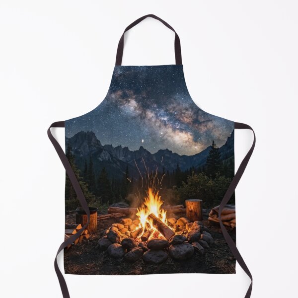Item preview, A campfire under a starry sky. designed and sold by Malisa345.