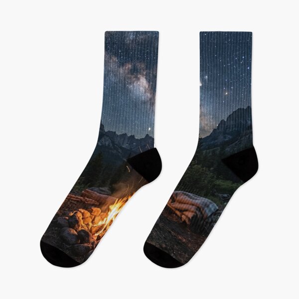 Item preview, A campfire under a starry sky. designed and sold by Malisa345.
