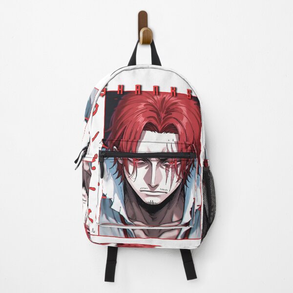 Item preview, Red‑Haired Pirate Warrior Shirt – Scarred Anime Swordsman, Epic Sea Captain Graphic Tee designed and sold by lamiarte.