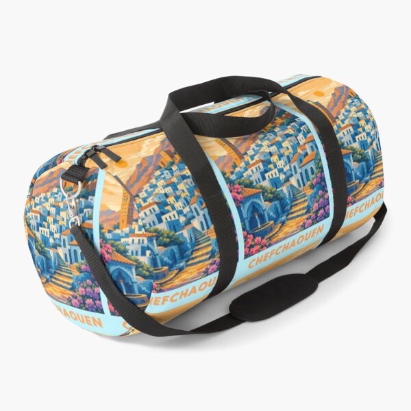 Item preview, Chefchaouen Morocco Vintage Travel Poster designed and sold by MatthewHeights.