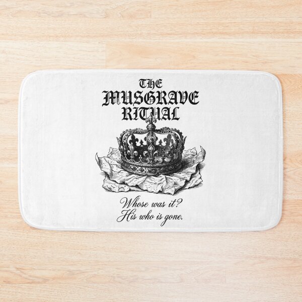 Item preview, The Musgrave Ritual Whose Was It His Who Is Gone Sherlock designed and sold by Fenay Designs.