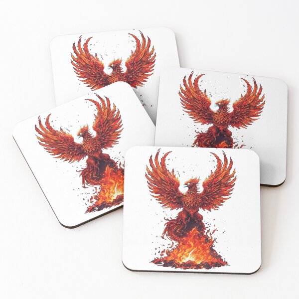 Item preview, Majestic Phoenix Rising from Eternal Flames designed and sold by A-M-G-Shop.