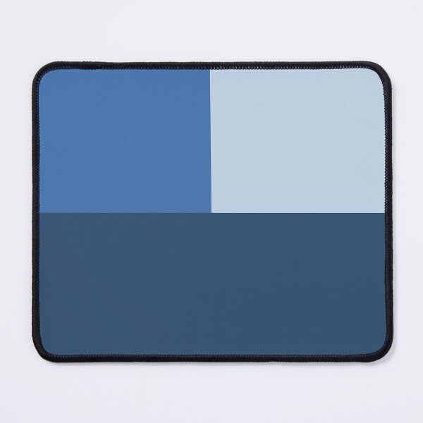 Item preview, Modern Blue Abstract Blocks – Minimalist Geometric Art designed and sold by Claire_Brown.