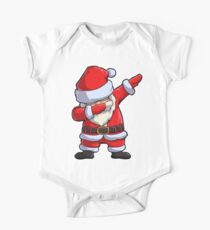 Dabbing Santa T Shirt Claus Christmas Funny Dab X-mas Gifts Kids Boys Girls Men Women Short Sleeve Baby One-Piece