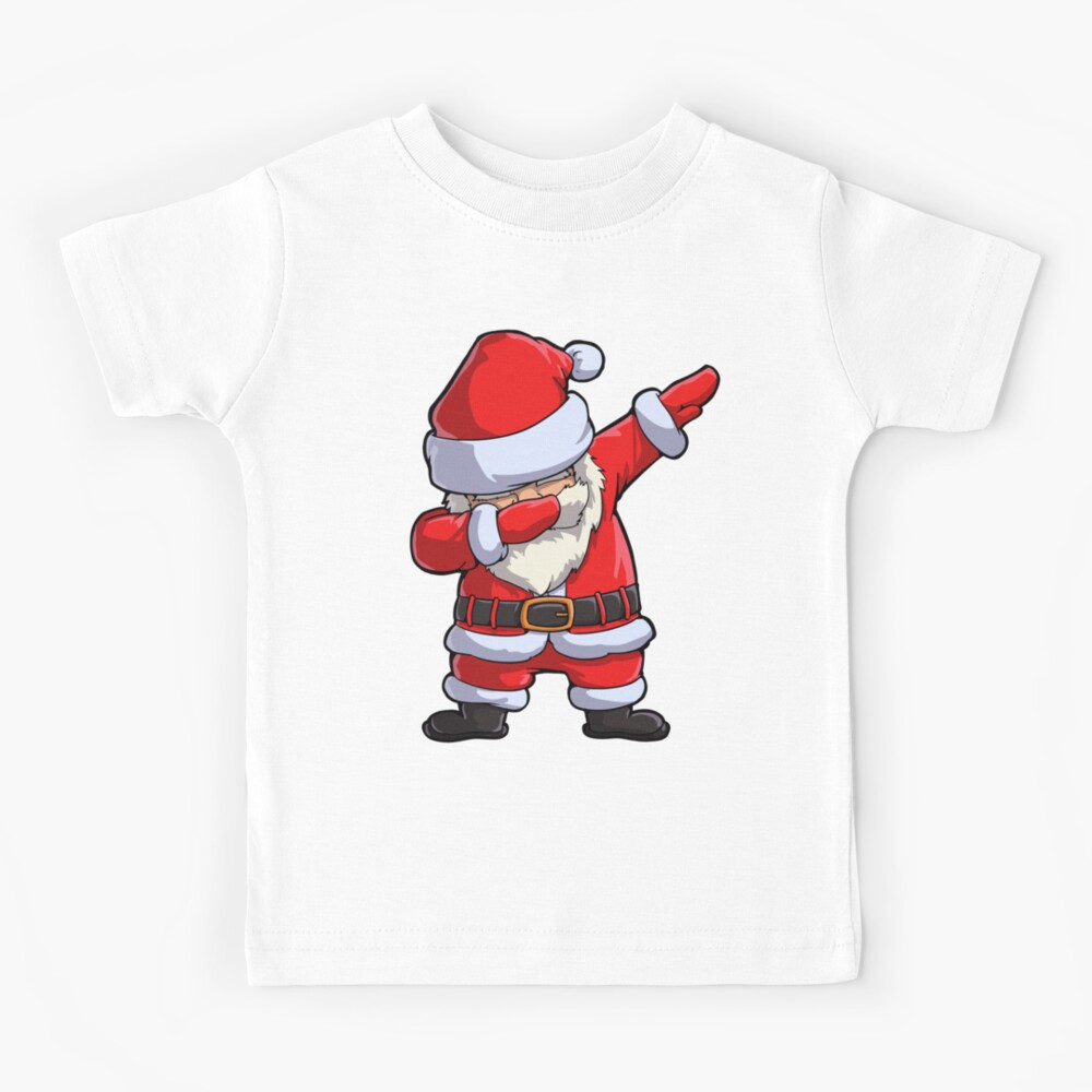 Dabbing Santa T Shirt Claus Christmas Funny Dab X-mas Gifts Kids Boys Girls Men Women Kids T-Shirt