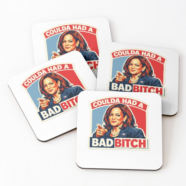 Item preview, Coulda Had a Bad Bitch Kamala Harris Sticker designed and sold by Rents Due So You Haz Stickers and Merch.