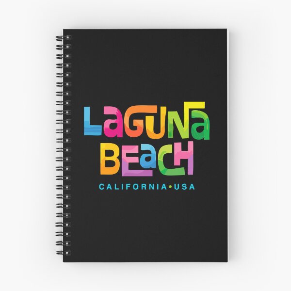 Item preview, Laguna Beach California Retro Typographic Design designed and sold by Futurebeachbum.