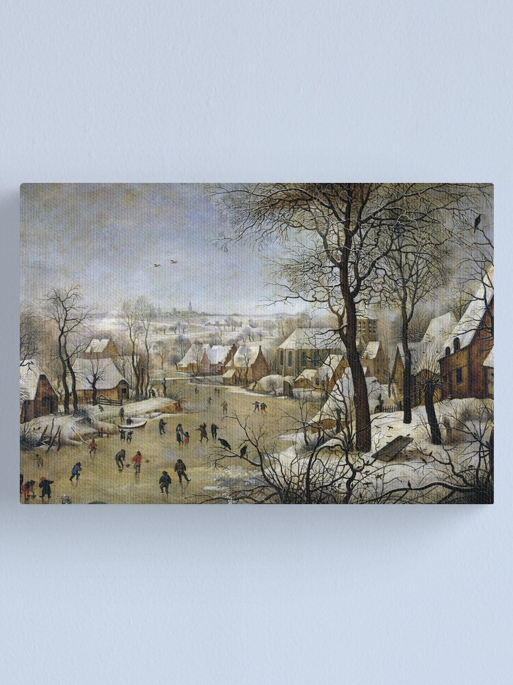 "Winter Landscape With Skaters And Bird Trap - Pieter Bruegel The Elder ...