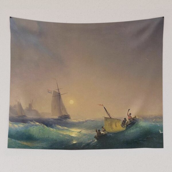 Item preview, Shipping off the Dutch Coast designed and sold by SharonTheFirst.