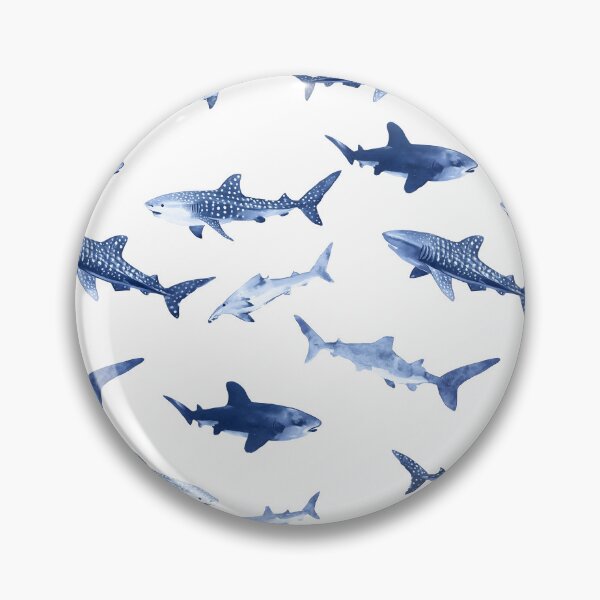 Item preview, Sharks pattern designed and sold by xiao xuans.