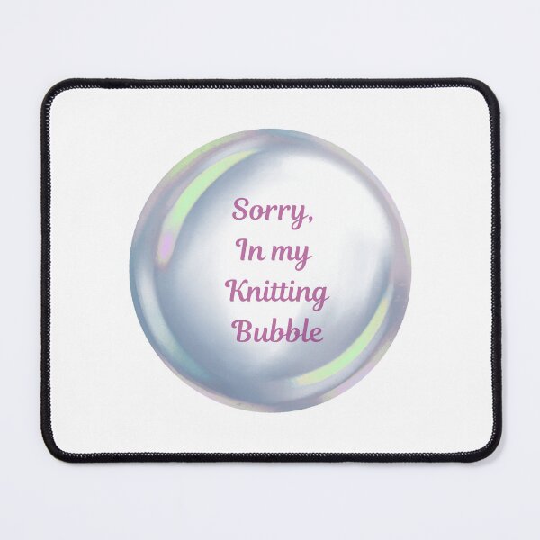 Item preview, Sorry, in my knitting bubble designed and sold by serenebookworm.