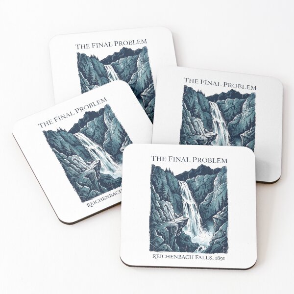 Item preview, The Final Problem Reichenbach Falls 1891 Sherlock Holmes designed and sold by Fenay Designs.