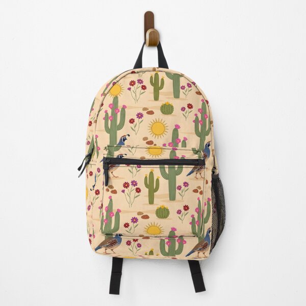 Item preview, Desert Quail Colorful Cactus Floral Southwest Art designed and sold by JessArty ⭐⭐⭐⭐⭐.