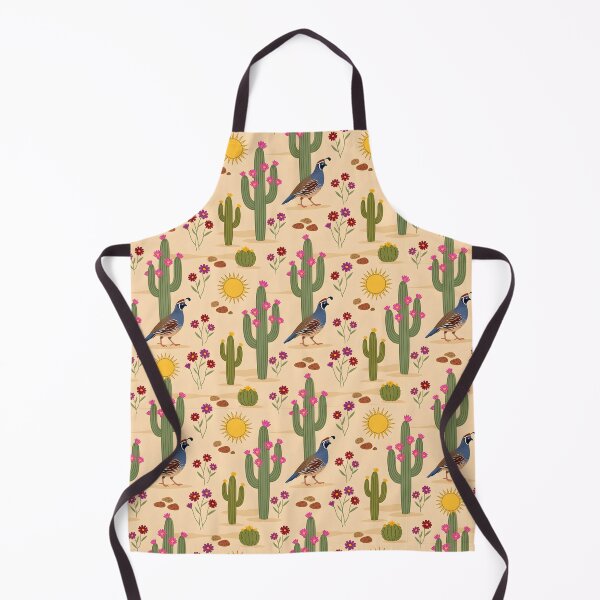 Item preview, Desert Quail Colorful Cactus Floral Southwest Art designed and sold by JessArty ⭐⭐⭐⭐⭐.
