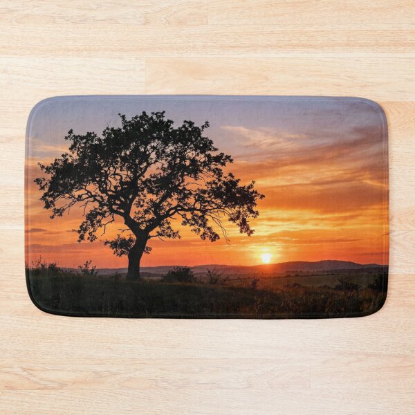 Item preview, Silhouette of a lone tree at sunset. designed and sold by Malisa345.