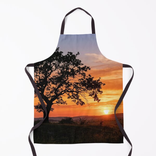Item preview, Silhouette of a lone tree at sunset. designed and sold by Malisa345.