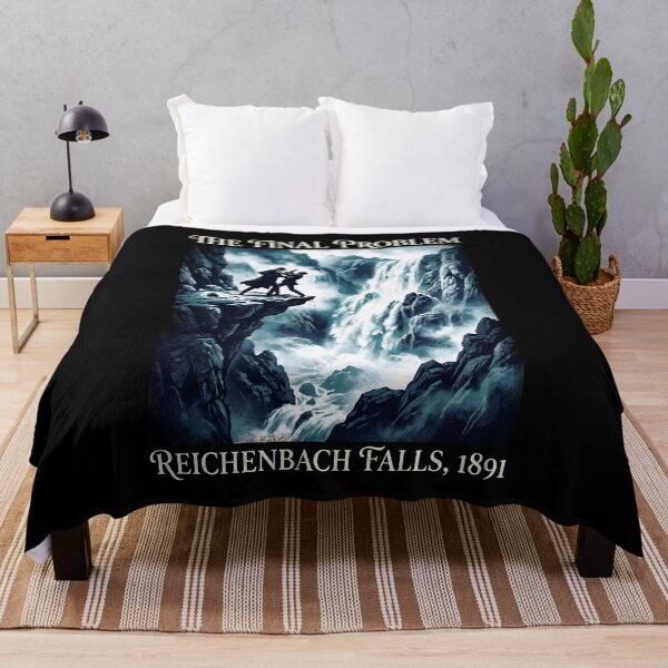 Item preview, The Final Problem Reichenbach Falls 1891 Sherlock Holmes designed and sold by Fenay Designs.