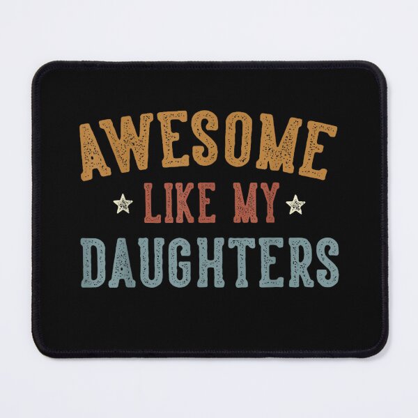 Item preview, awesome like my daughter funny men dad father's day designed and sold by CAnastazyshop.