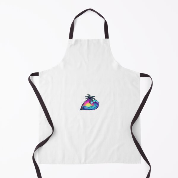 Item preview, Venti Tropical Wave Scene Vaporwave Sticker designed and sold by Venti waves.