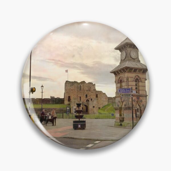 Item preview, Tynemouth Castle and Distinctive Clock Tower designed and sold by Violaman.