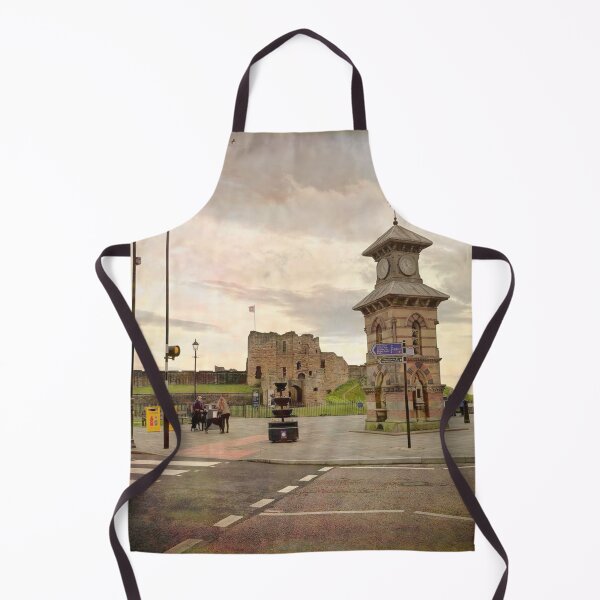 Item preview, Tynemouth Castle and Distinctive Clock Tower designed and sold by Violaman.