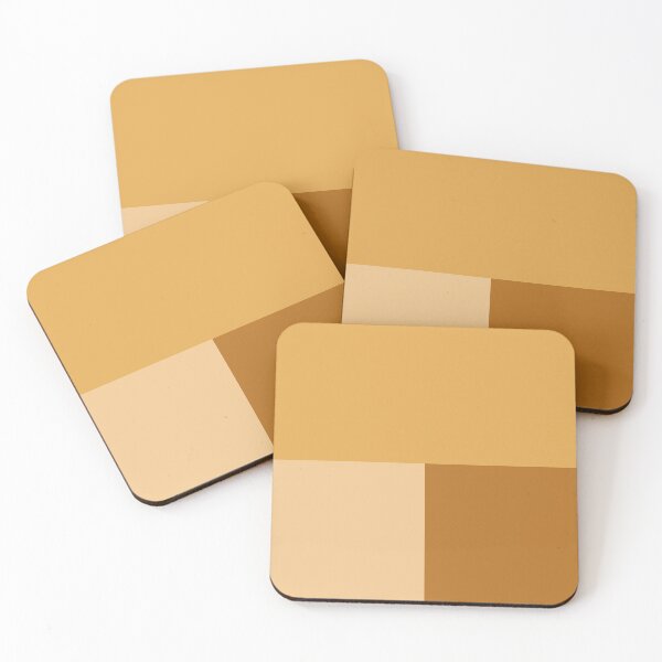 Item preview, Warm Earthy Abstract – Minimalist Orange & Brown Colour Blocks designed and sold by Claire_Brown.