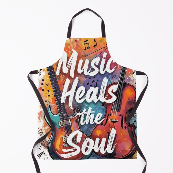 Item preview, Music heals - positive vibe designed and sold by GUNAPRIYAA.