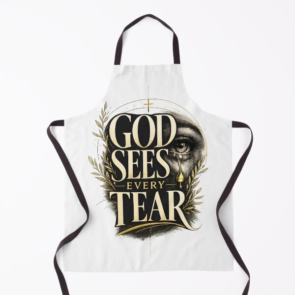 Item preview, God Sees Every Tear Christian T-Shirt Faith Hope Jesus Design Gift designed and sold by Billium Halder.