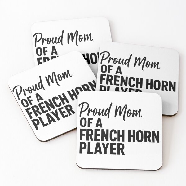 Item preview, Proud Mom Of A French Horn Player designed and sold by Meandmyshop.