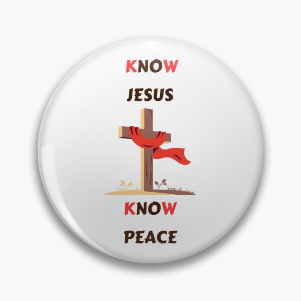 Item preview, Know Jesus Know Peace designed and sold by ArthursDesigns.